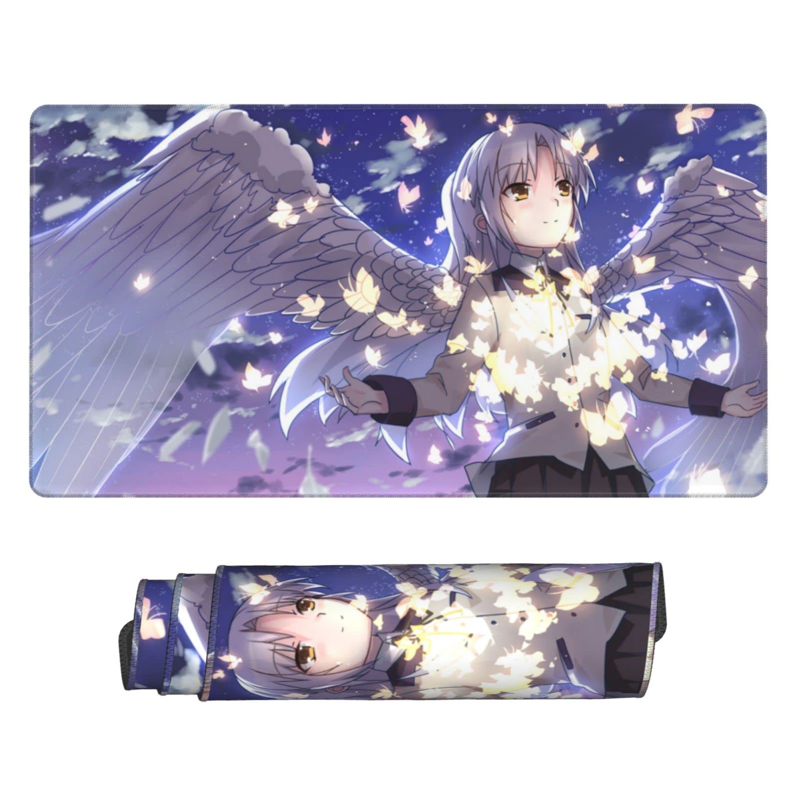 Amazon.co.jp: デスクマット マウスマット Angel Beats! 立華かなで
